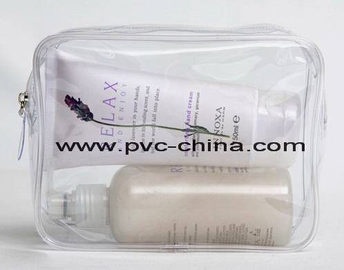 pvc cosmetics bag