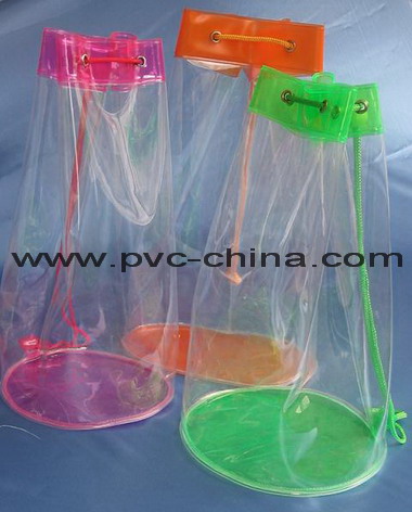 pvc drawstring bag