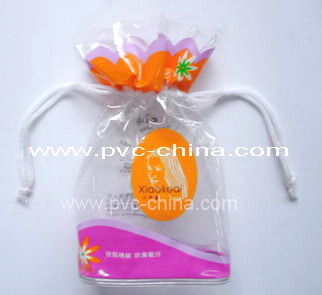 pvc drawstring bag