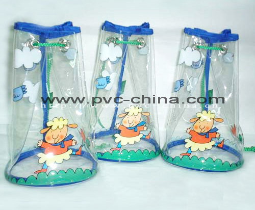 pvc drawstring bag