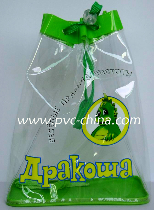 pvc drawstring bag