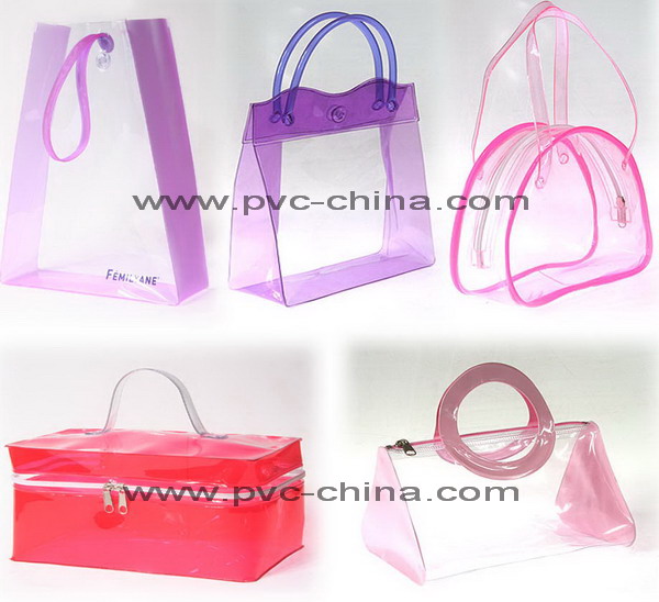 pvc handbags