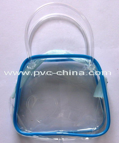 PVC透明手挽袋