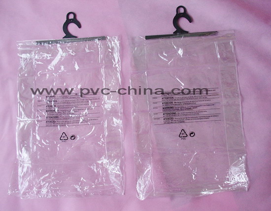 pvc hook bag