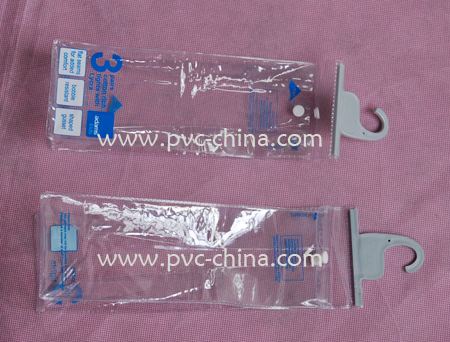 pvc hook bag