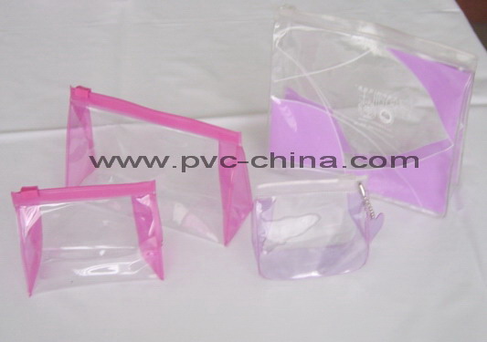 PVC zipper bag